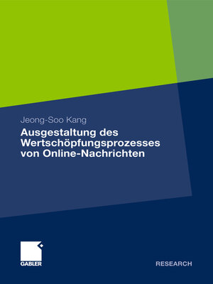 cover image of Ausgestaltung des Wertschöpfungsprozesses von Online-Nachrichten